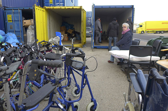 Sortieren beider Container Sortieren beider Container